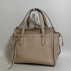 2603-279｜美品｜フェラガモ 2WAYバッグ レザー ベージュ ガンチーニ