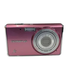 【全動作良好】OLYMPUS FE-4020 ピンク デジカメ フルセット オリンパス OLYMPUS FE-4020 4x 元箱、バッテリー、取扱説明書付属 同