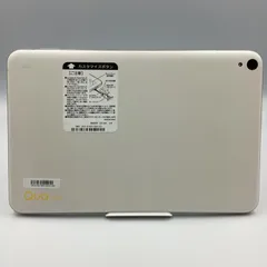 Qua tab QZ10 KYT33  ホワイト 32GB  Android8  10.1インチ SIMフリー キュアタブ 管JMTY0417C05のサムネイル