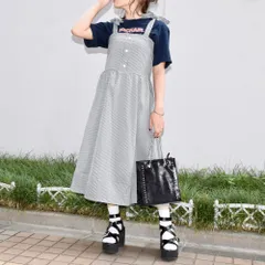 Ribbon Strap Gingham Check Onepieceのサムネイル