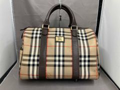 Burberry ノバチェック ミニボストンバッグ - メルカリ