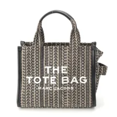 マークジェイコブス モノグラム キャンバス 2WAY ショルダー トートバッグ H077M01RE21 ブラウン スモール【中古】