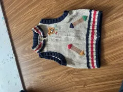 ミッキーハウス キッズ ニット ベスト 80 85