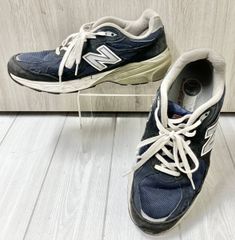 new balance 990v3 ネイビー M990NB3 26cm 箱無し - メルカリ