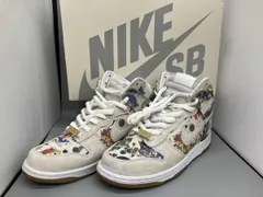 ※箱有り NIKE×Supreme SB Dunk High Rammellzee FD8779-100 