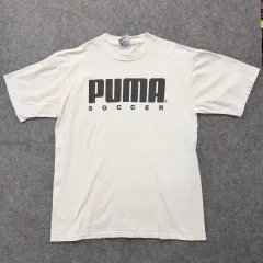 90s ビンテージ プーマ サッカーTシャツ