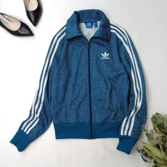 adidas アディダス トラックジャケット ジャージ ジップアップ ブルゾン (38Y＋2105)26H☆