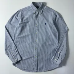 POLO ラルフローレン 新モデル 刺繍 コットン ストライプ シャツ