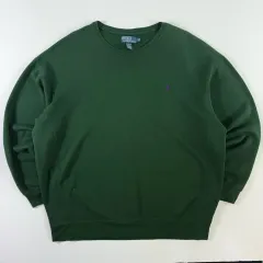 Polo ポロ ラルフローレン 刺繍 グリーン BIG スウェット