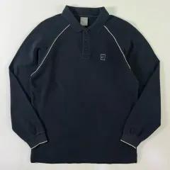 NIKE ナイキ コットン ネイビー ポロ Tシャツ