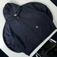 Carhartt カーハート レインディフェンダー コットン ネイビー フードジップアップ