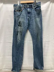 HYSTERIC GLAMOUR ジーンズ 02213AP20 VIXEN GIRL刺繍 表記サイズW31 ブルー 