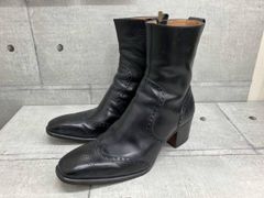 SAINT LAURENT 15AW エディ期 サイドジップ ヒールブーツ 41 - メルカリ