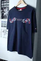 (XL-2XL) トミーヒルフィガー 半袖 Tシャツ オーバーサイズ ハワイアン-183FD