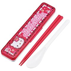 ハローキティ 箸＆スプーンセット ハローキティ 音の鳴らないコンビ