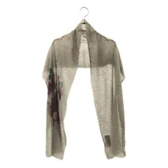 UNDERCOVERISM / アンダーカバイズム | ウール カシミヤ ローズプリント ストール | グレー系