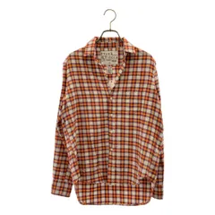 Frank&Eileen / フランクアンドアイリーン | Ron Herman別注 / チェック スキッパーシャツ | XS | レッド | レディース