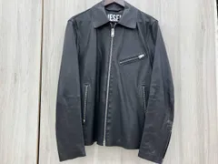  DIESEL  Mサイズ　シングルライダース　L-KORN A06348 ブラック
