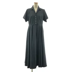 Re:poris / レポリス | 午前1時のシンデレラ ロング ドレス 半袖ワンピース | ネイビー | レディース