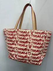 ◎【美品】サマンサタバサ　キャンバストートバック
