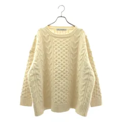 journal standard luxe / ジャーナルスタンダードラックス | 2025AW | ウール ケーブル アラン プルオーバー ニット セーター | F | アイボリー | レディース