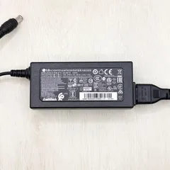 DA-48F19 LG モニター ケーブル パソコン パソコンモニター 純正 ACアダプター アダプタ 電源ケーブル 19V 2.53A プラグ外径 約 6.0mm センタープラス  60-80416-159のサムネイル