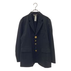 BLACK COMME des GARCONSラメストライプテーラードジャケット - メルカリ