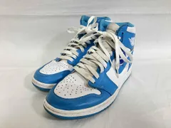 NIKE スニーカー サイズ26cm 555088-117 AIR JORDAN 1 RETRO HIGH UNC ナイキ エアジョーダン ワン レトロ ノースカロライナ BLU×WHT