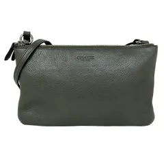 COACH(コーチ) ショルダーバッグ - グレー レザー