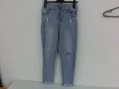 【TAKA74-99】◇INGNI イング ダメージデニムジーンズ ライトブルー