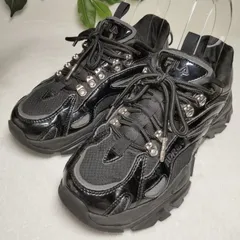 【良品】FILA/フィラ/ADRER/アドラーコラボモデル/スニーカー/ブラック/黒/26.0cm