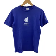 stussy ステューシー メンズ Tシャツ　SIZE S 90-00s USA製 ブルー