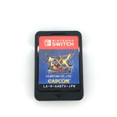 05w20454 【Nintendo Switch】ニンテンドースイッチ ソフトのみ 「モンスターハンター ダブルクロス」＊起動のみ確認＊【中古品】のサムネイル