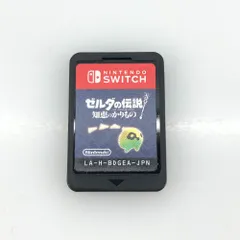 05w20456 【Nintendo Switch】ニンテンドースイッチ ソフトのみ 「ゼルダの伝説 知恵のかりもの」＊起動のみ確認＊【中古品】