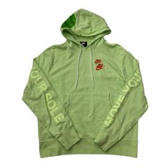 値下げ】NIKE ナイキ World Tour パーカーワールドツアーグリーン 