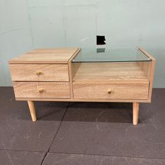 LOWYA ドレッサー ローテーブル 収納付き ミラー付き - メルカリ
