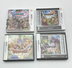 NINTENDO　3DS　DS　ソフト　まとめて　4枚/ ドラゴンクエスト　美品！管理No.A071