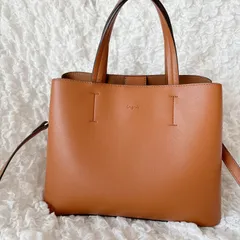 【Ungrid/アングリッド】ビッグタッセルハンドバッグ　キャメル　ハンドバッグ　バッグ　ショルダー　バッグのサムネイル