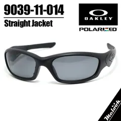 [ OAKLEY ] オークリー 9039-11-014 STRAIGHT JACKET / ストレートジャケット 偏光　偏光サングラス　偏光レンズ マットブラック　グレー　ポラライズド 新作復刻モデル　スポーツにオススメ