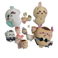 186001  ちいかわ モモンガ　うさぎ　カニちゃんなど 14点まとめ売り