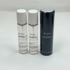 9割以上 CHANEL ブルードゥ オードゥ パルファム トラベルスプレイ 3x20ml