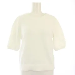 ピンキー&ダイアン ピンダイ PINKY&DIANNE ニット セーター クルーネック 半袖 38 白 ホワイト 031-5170109 /TK