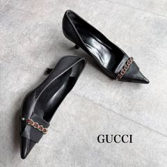 美品】GUCCI グッチ ホースビット パンプス 8.5cmヒール 黒 36C - メルカリ