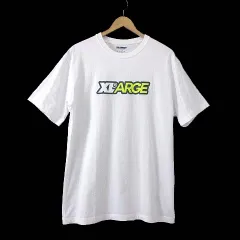 エクストララージ X-LARGE Tシャツ カットソー ロゴ プリント S/S TEE FRESH 半袖 L 白 ホワイト 国内正規品 美品