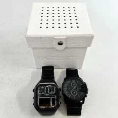【ジャンク】DIESEL ディーゼル 腕時計 2本 DZ-7065 DZ-4180 ボックス付き ウォッチ