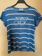 YONEX レディースTシャツ ブルー O.XO