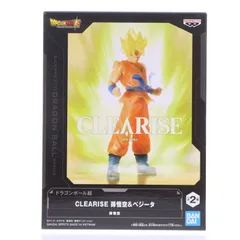 超サイヤ人孫悟空 ドラゴンボール超(スーパー) CLEARISE 孫悟空&ベジータ DRAGON BALL フィギュア プライズ(2825152) バンプレスト