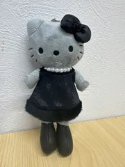 スタイルアップマスコット　ハローキティ　GOGOギャル　シルバー　グレー　脚長