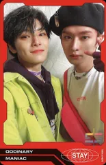 StrayKids ODDINARY LeeKnow/I.N トレーディングカード ユニット赤
