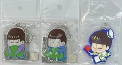 未開封　おそ松さん アクリルキーホルダー ラバーマスコット 3種セット　まとめ売り